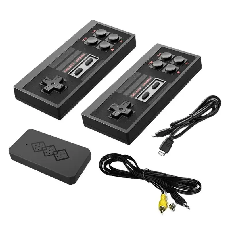 

Retro Game Console Sturdy Portable TV Video Game Console Flexible High Output Video Games Controllers Multifunctional Emulator