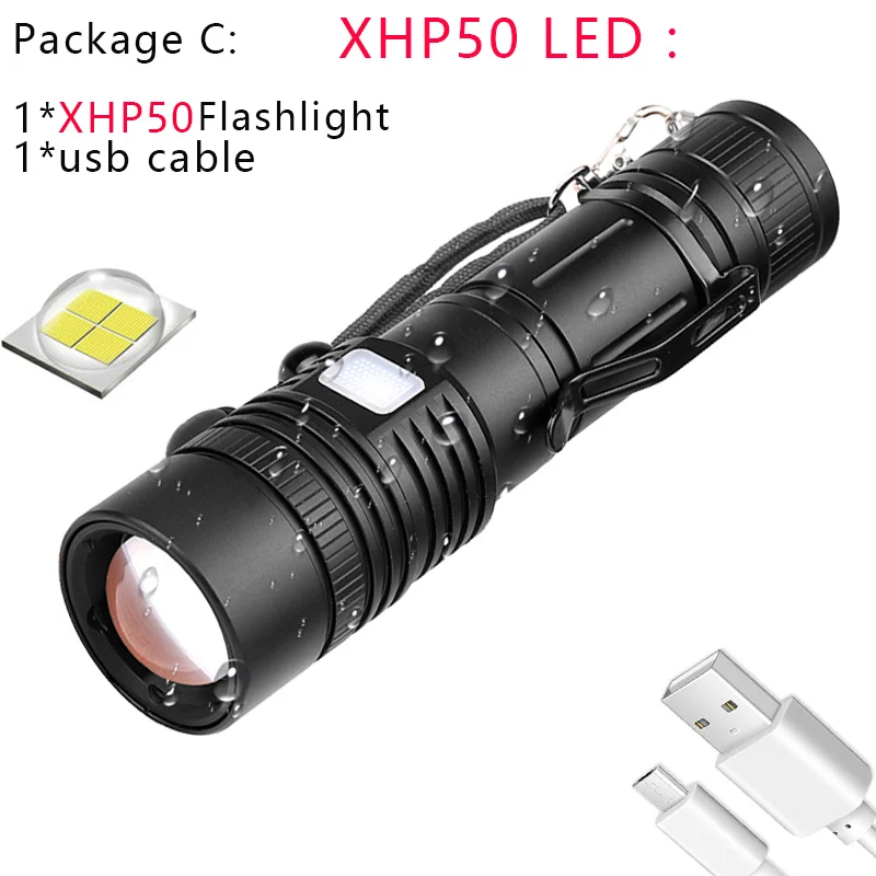 

Фонарик XINYI XHP50 черный