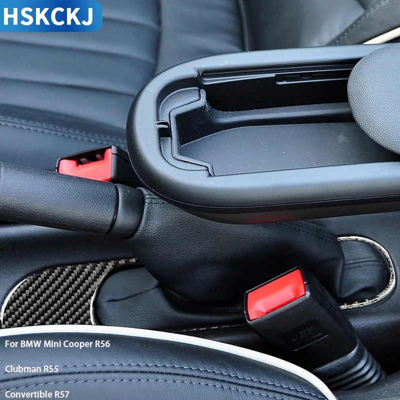 

Для BMW Mini Cooper Hardtop R56 Clubman R55 трансформер R57 коробка переключения передач из углеродного волокна наклейка панель центральной консоли автомоби...