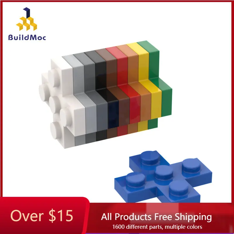 

Кубики MOC 15397 3x3, 10 шт., поперечная пластина 15397 для строительных блоков, детали «сделай сам», строительство, рождественский подарок, игрушка д...