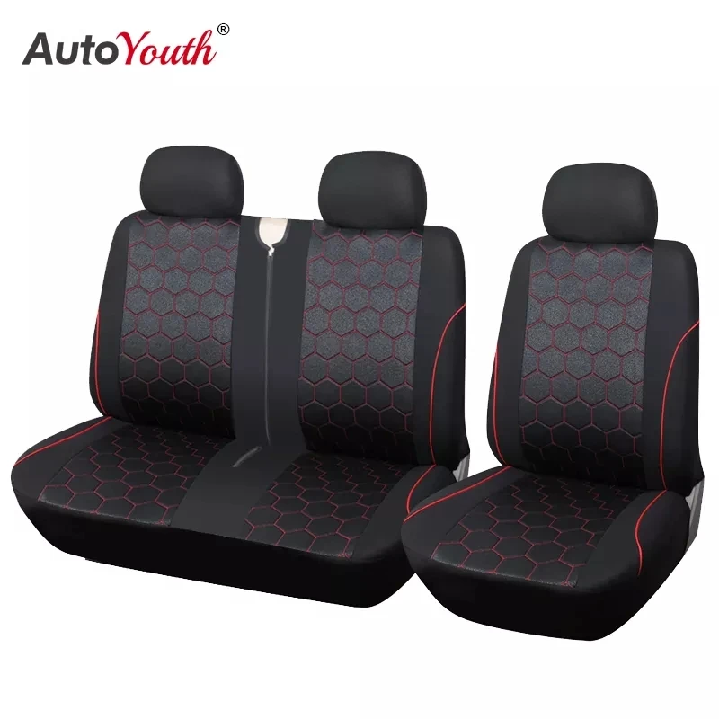

Универсальный чехол для автомобильного сиденья AUTOYOUTH 2 + 1, чехол для сиденья из прочного полиэстера, чехол для сиденья в футбольном стиле, ин...