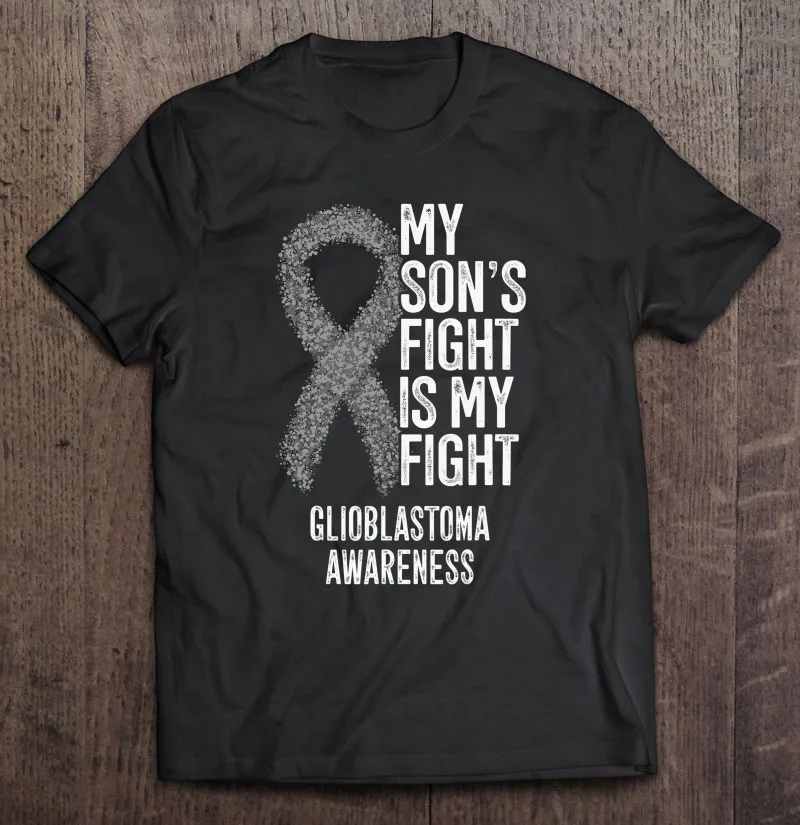 

Мужская футболка с принтом My Sons Fight Is My Fight Glioblastoma, Мужская футболка большого размера, Мужская футболка для спортзала, Мужская футболка с аним...
