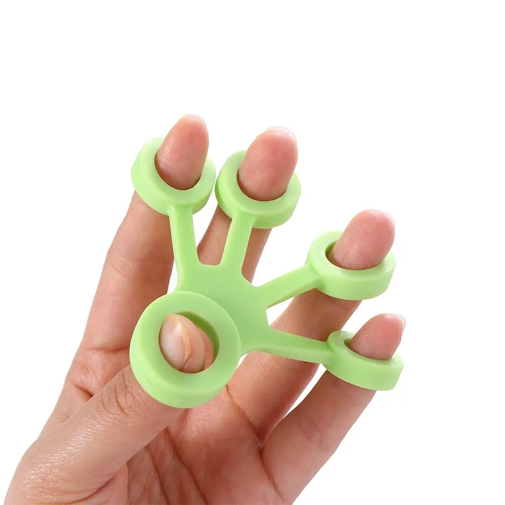 

Tcare Silicone Hand Expander Finger Hand Grip Finger Training Stretcher Trainer Strength Resistance Bands Wrist Exercise Fitness