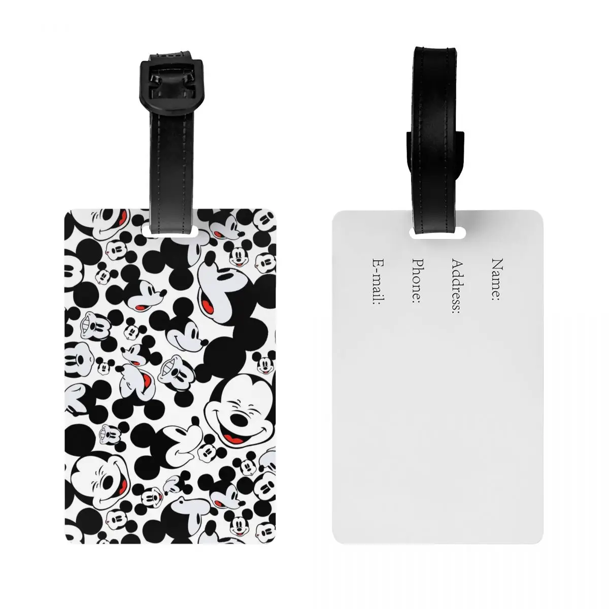 Индивидуальная бирка для багажа с Микки Маусом чемоданов