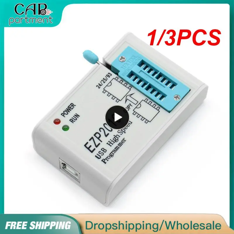 

1/3 шт. 2019 EZP2019 + высокоскоростной USB SPI программатор EEPROM minipro адаптер с 15 адаптерами