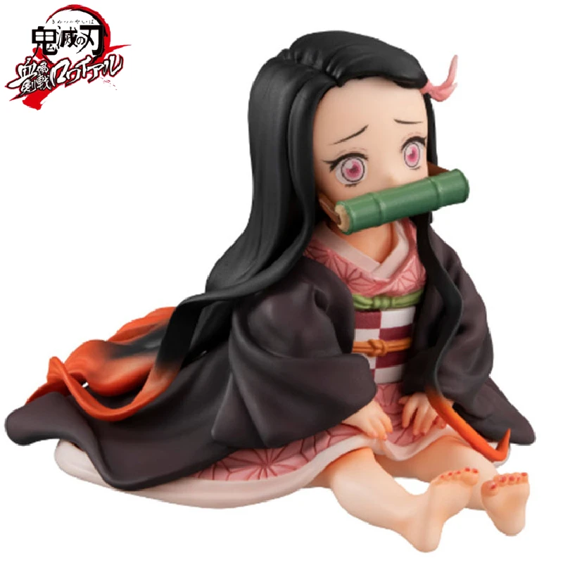 

Demon Slayer Anime Kimetsu No Yaiba Tanjirou Nezuko Hashibira Inosuke Agatsuma Zenitsu PVC Action Figure Model Toys for Children