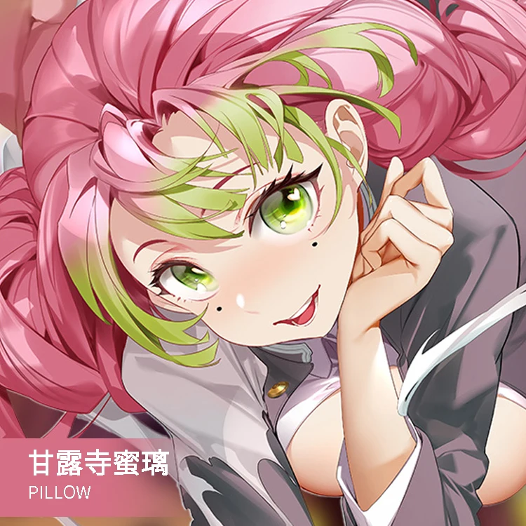 

Anime Demon Slayer Kanroji Mitsuri Sexy Dakimakura Hugging Body Pillow Case Cover Japanese Pillowcase Cushion Bedding MMXW