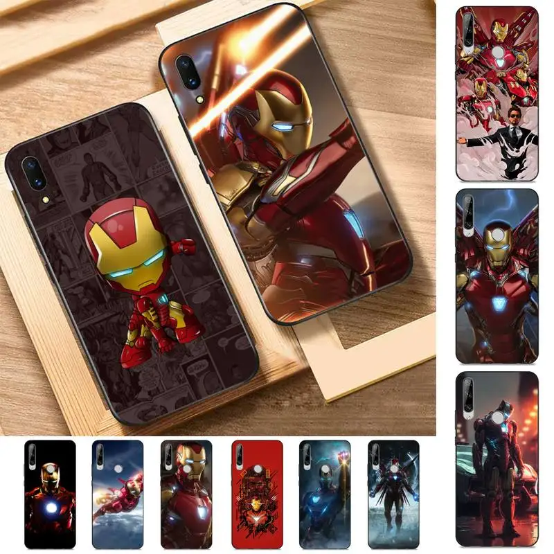 

Marvel Iron Man Phone Case for Huawei Y 6 9 7 5 8s prime 2019 2018 enjoy 7 plus