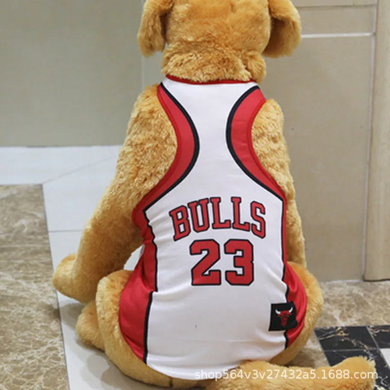 

Luxury Dog Sweatshirt Clothes NBA Basketball Jersey Large Dog Shirt Golden Retriever Labrador York Samoyed Suit Puppy Clothes