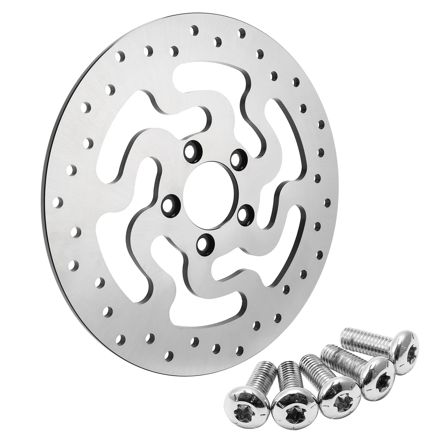 

Роторы и болты заднего тормозного диска подходят для мотоцикла Harley Touring Road Street Glide 2014-2023 гг.