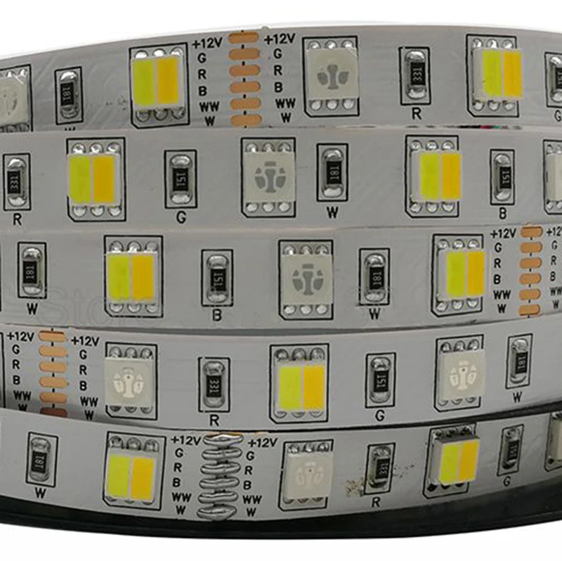 

5m 5050 RGBCCT LED Strip 300LED DC 12V 24V 2 in 1 Chip LED Tape IP20 IP65 IP67 Waterproof LED Light Strips Flexible