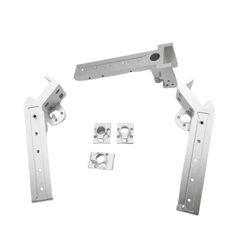 Фото Серебристый Mercury Zero G Ender5 Pro Plus Hydra, алюминий, обработанный на станке с ЧПУ, ось Z, левый/правый задний рычаг, мини-бак, комплект №4