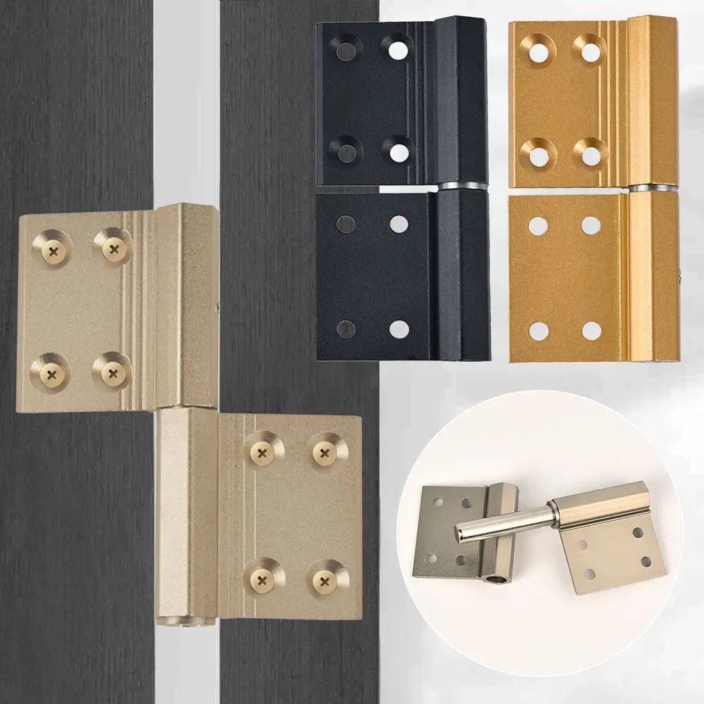 

Rustproof Furniture Accessories Cabinet Hinges Aluminum alloy Flush Hinges Flag-shaped Door Semicircle Door Hinge