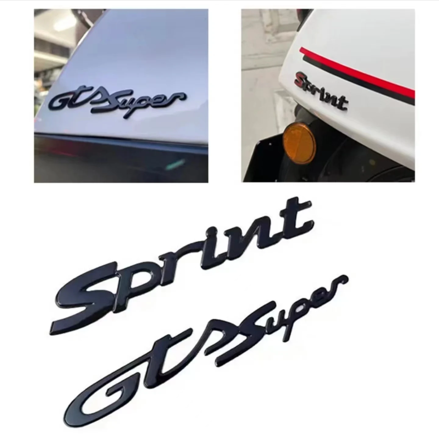 Фото Серебряная наклейка с эмблемой, 3D наклейка для Vespa GTV GTS Super 250 300 Sprint 150 Primavera 150, украшение, аксессуары для мотоциклов №3