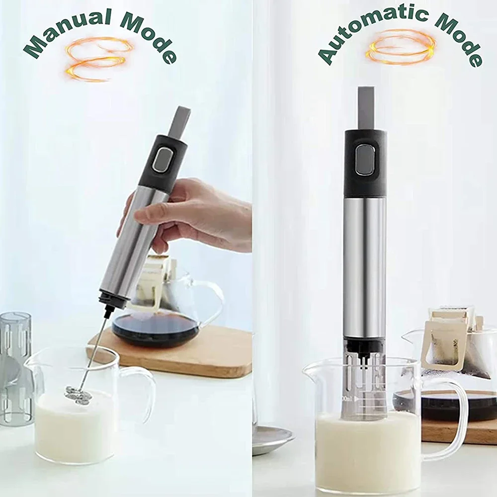 Электрический миксер YAJIAO портативный вспениватель молока ручной венчик из