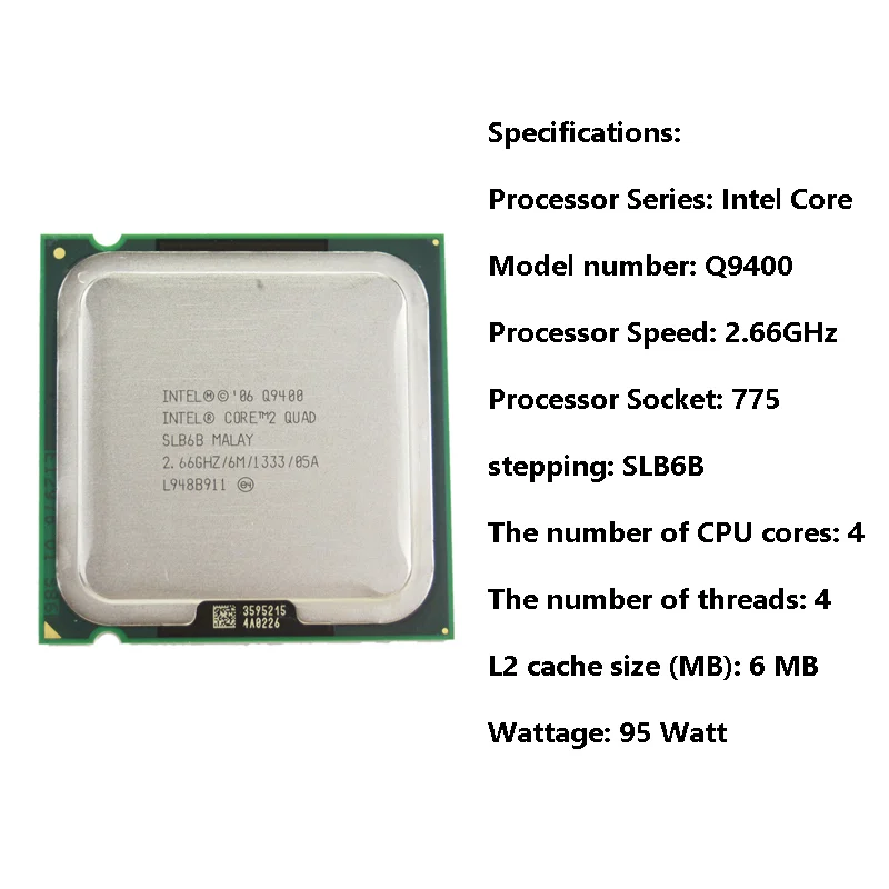 Intel Core 2 Quad Q9300 Купить