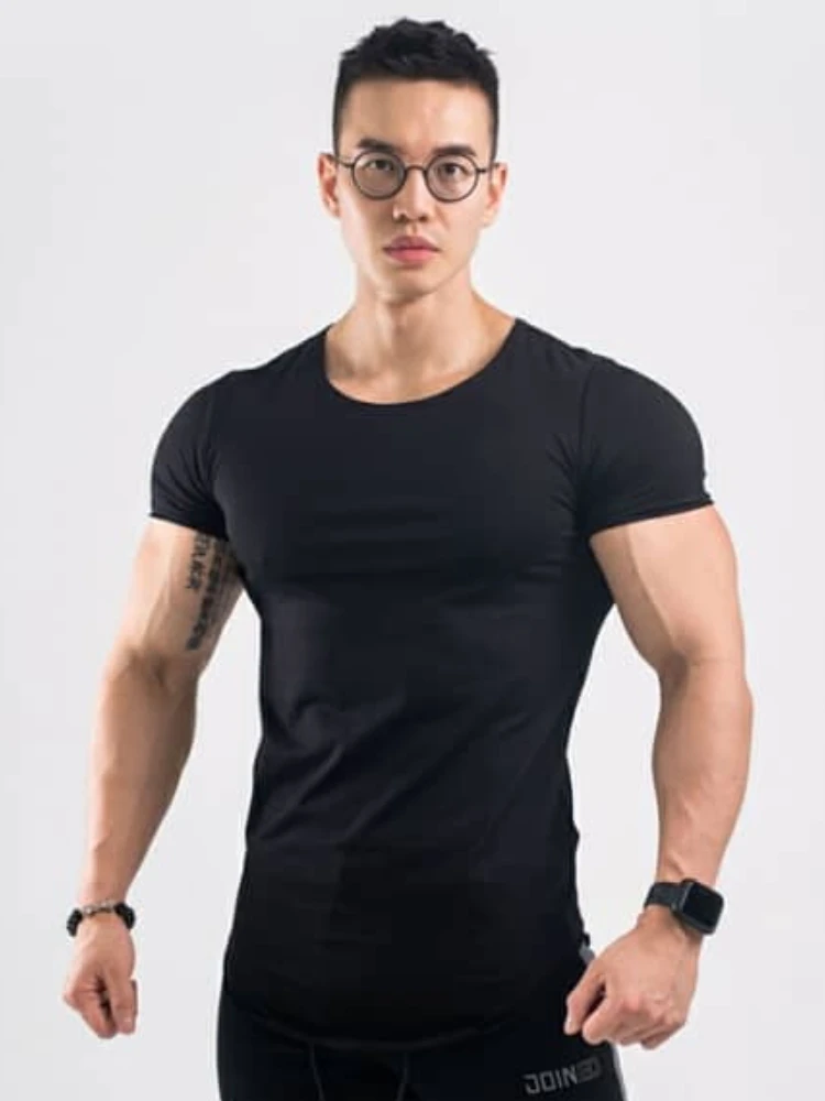 

Новинка весна-лето, уличная одежда, предметы первой необходимости, быстросохнущая футболка, Топы, стильная мужская одежда, мужская одежда