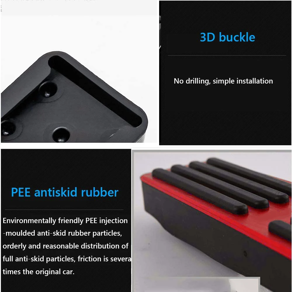 Алюминиевый сплав чехлы на педали акселератора без сверления накладки тормоза 2