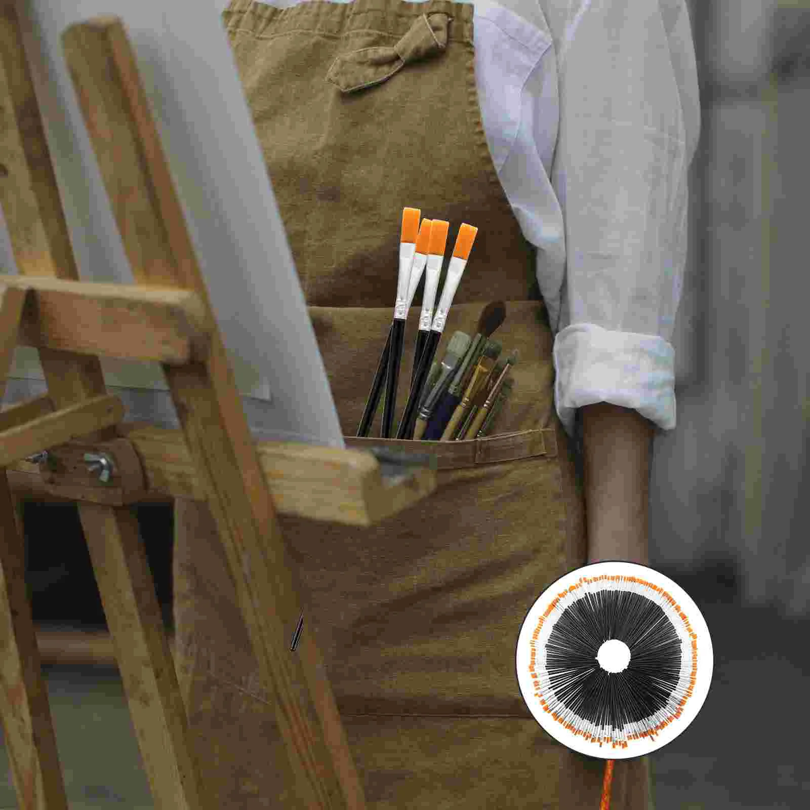 

Кисти для рисования с плоским наконечником, 200 шт.