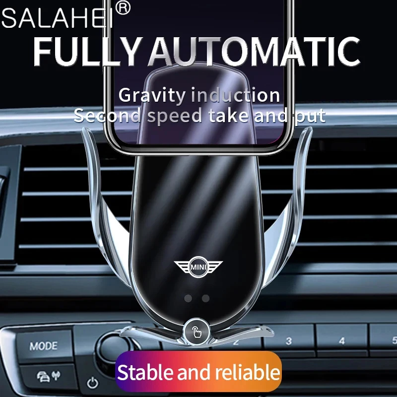 Автомобильное беспроводное зарядное устройство с магнитной головкой кронштейн