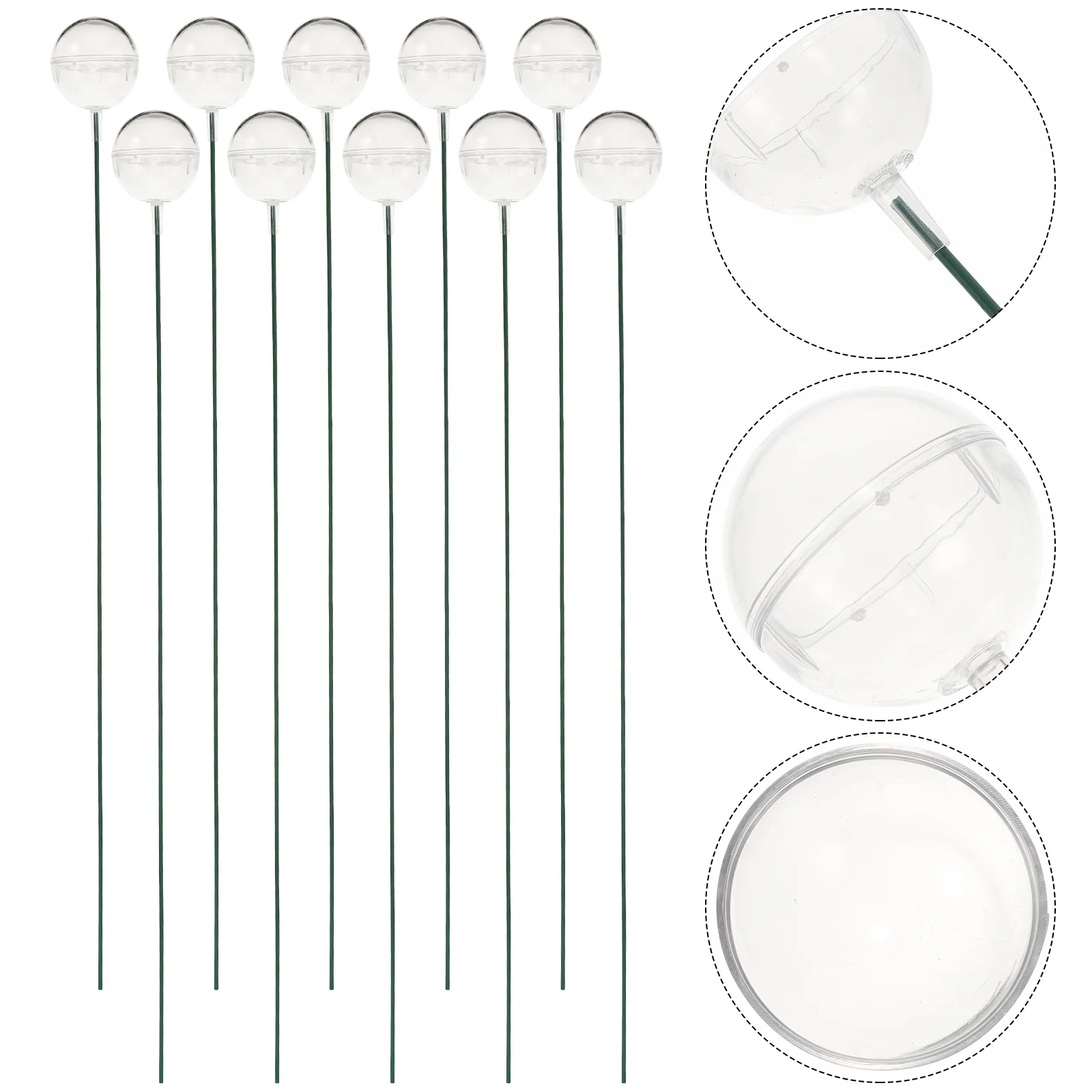 10 комплектов подставка для шоколадного торта держатель с проволочными стеблями