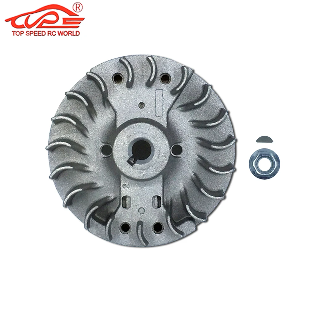 Маховик магнитный для 23CC 26CC 29CC 30.5CC Zenoah CY двигатели 1/5 HPI ROVAN KM BAJA LOSI 5IVE T FG GoPed RedCat MCD DDT
