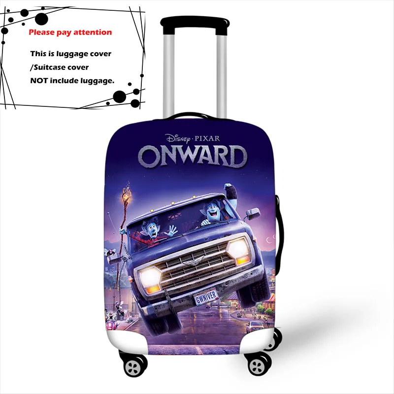 New Disney Onward Elastic Thicken Luggage Suitcase Protective Cover Protect Dust Bag Cartoon Trolley Cover Travel Accessories