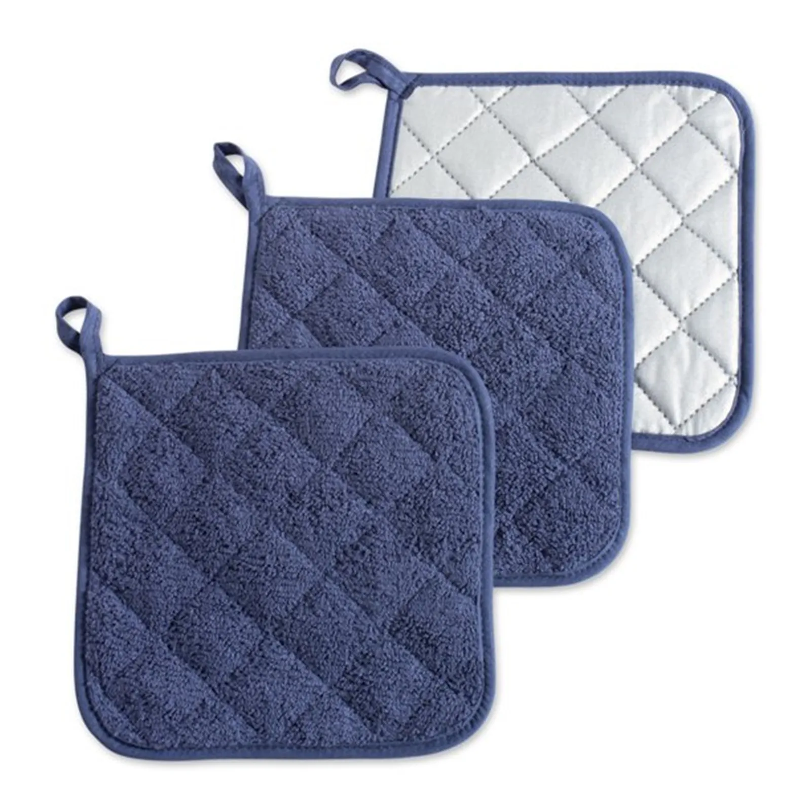 

2 Pcs Baking Gloves Anti-scalding Microwave Oven Gloves Terry Cloth Potholder Gloves Collection Kitchen Accessories