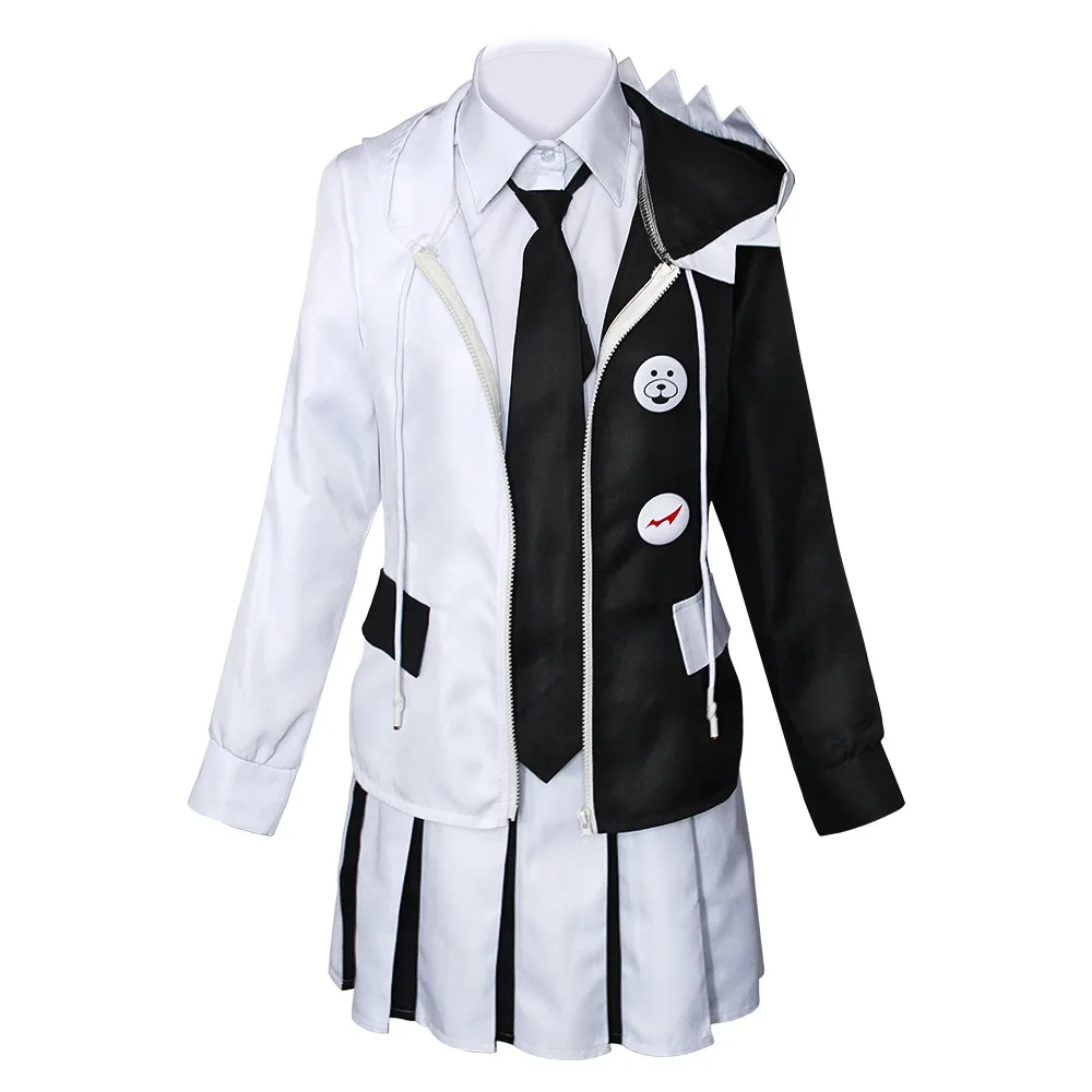 

Anime Super Danganronpa Uniform Monokuma Cosplay Costume For Men Halloween