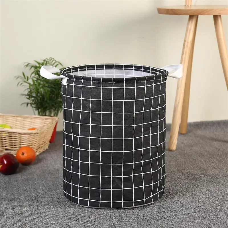 Корзина для грязной ткани дома корзина ведро хранения складная игрушек белья