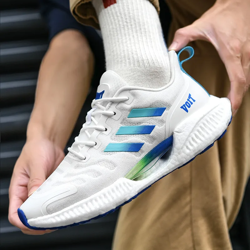 Sneakers Men's Running Shoes Mesh Breathable Lightweight Shock-absorbing Fashion Walking Shoes High Quality Men's Casual Shoes