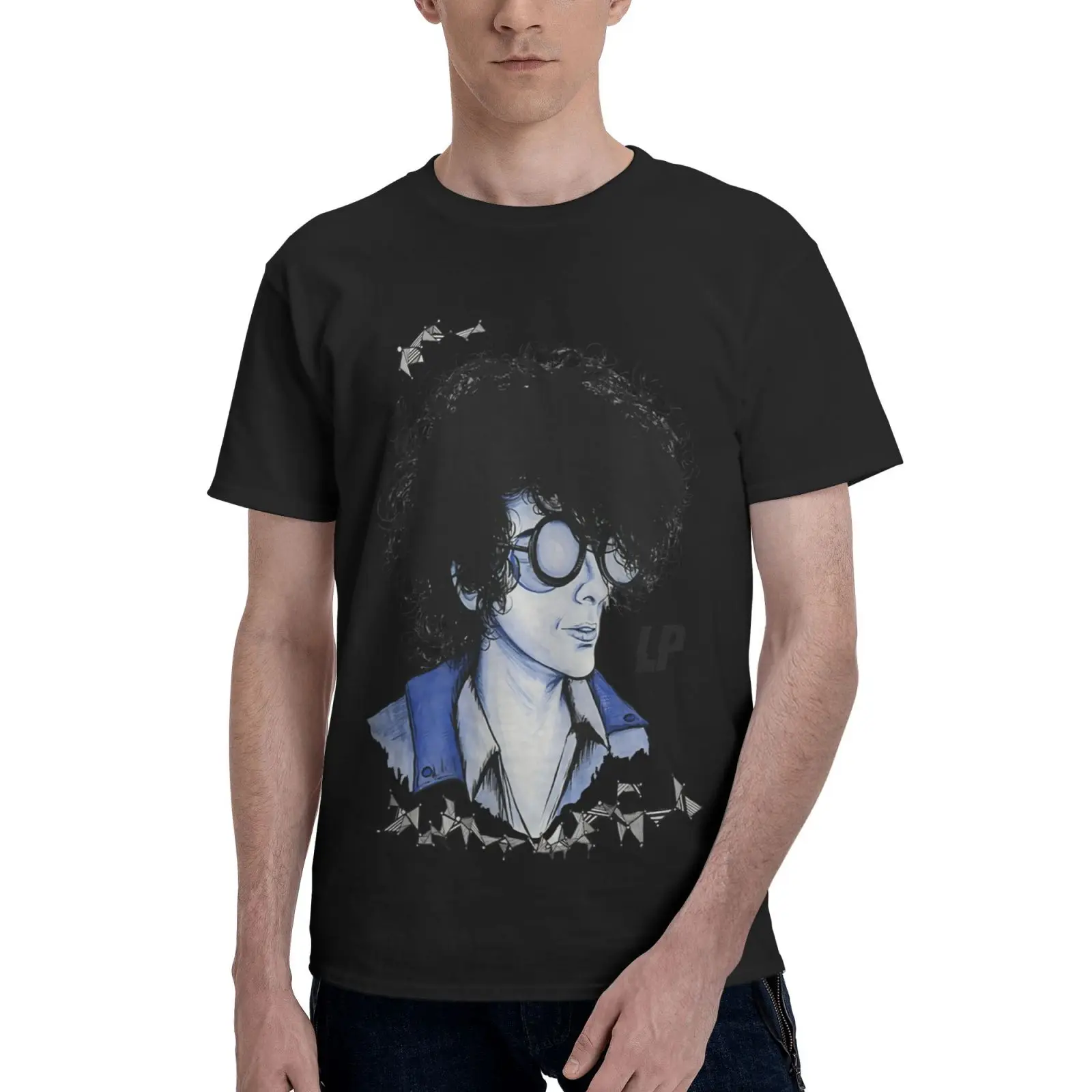 

Лаура перголицзы арт Премиум ЛП футболка оверсайз футболка Манга Футболка женская мужская одежда