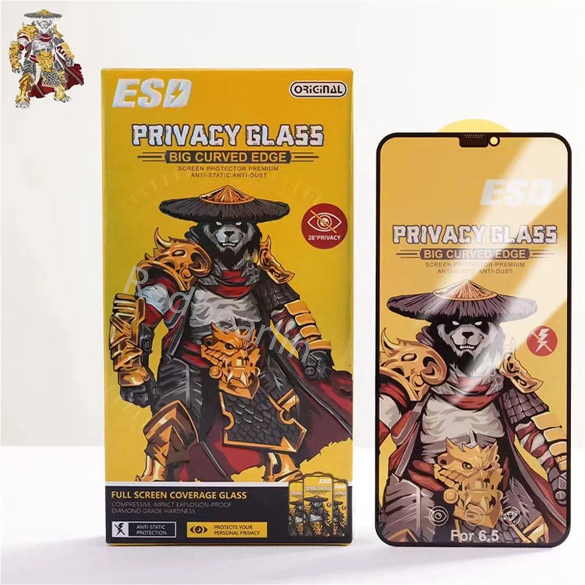 10pcs ESD Anti-Static Matte Privacy Tempered Glass Screen Protector Film Big Curved For iPhone 14 13 12 11 Pro Max X xr xs max