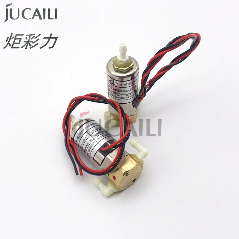 JCL 1 шт. 3-ходовой электромагнитный клапан с прямой головкой JYY для