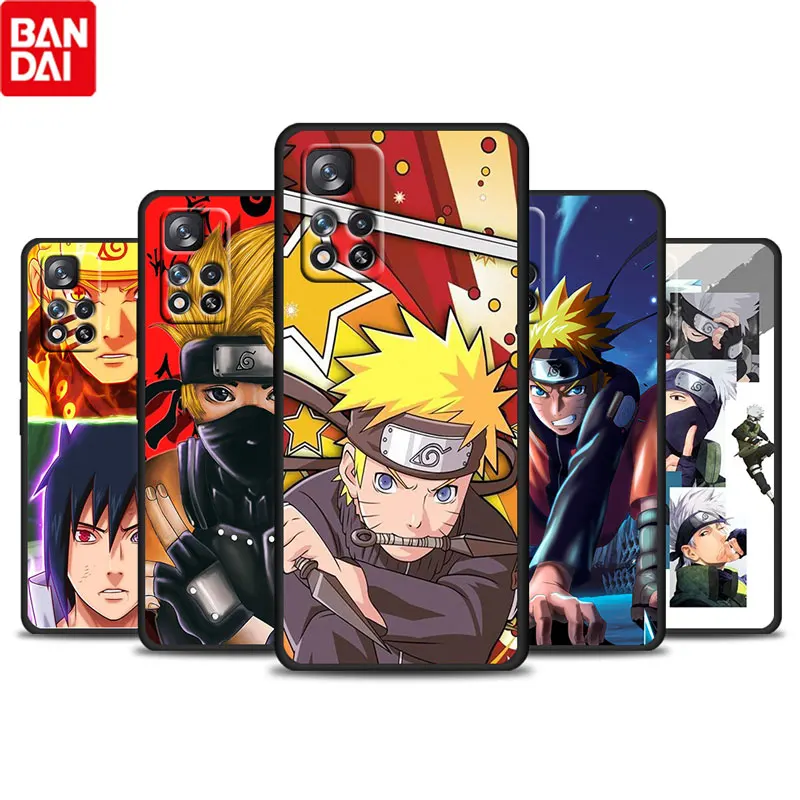

Naruto Japan Anime Hot For Xiaomi Redmi Note 11 10 11T 10S 9 9S 8 7 5G 4G Silicone Soft Black Phone Case Fundas Coque Capa Cover