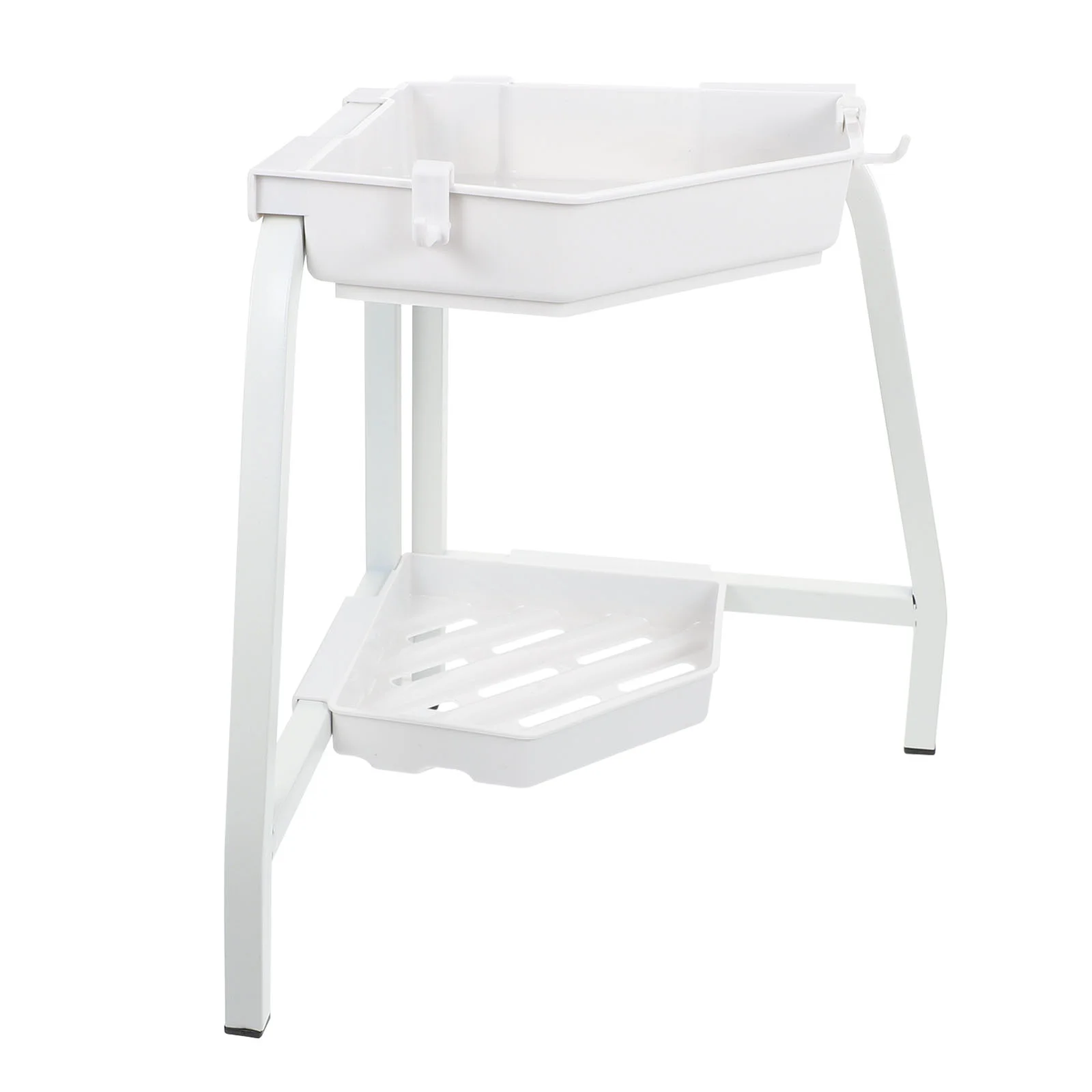 

Multi-functional Sink Storage Rack Carbon Steel Rack Practical Storage Organizer