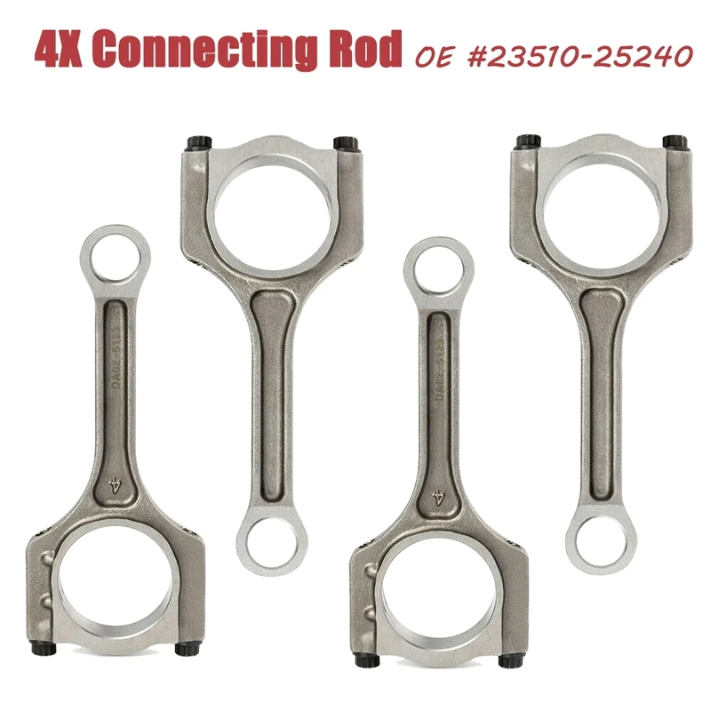 

Connecting Rod For Kia Sportage Sorento For Hyundai Sonata Tucson 2.4L G4KC 23510-25240 23510-25230 23510-25220