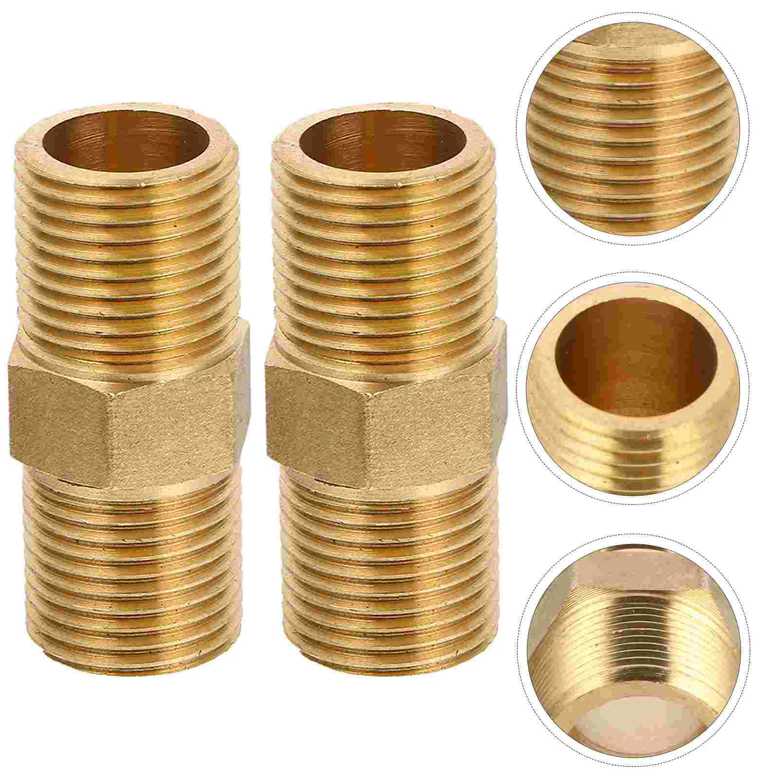 

2pcs Practical Tubing Pipe Coupler Hose Pipe Couplings Hose Couplings Hose Fittings Tubing Pipe Fittings