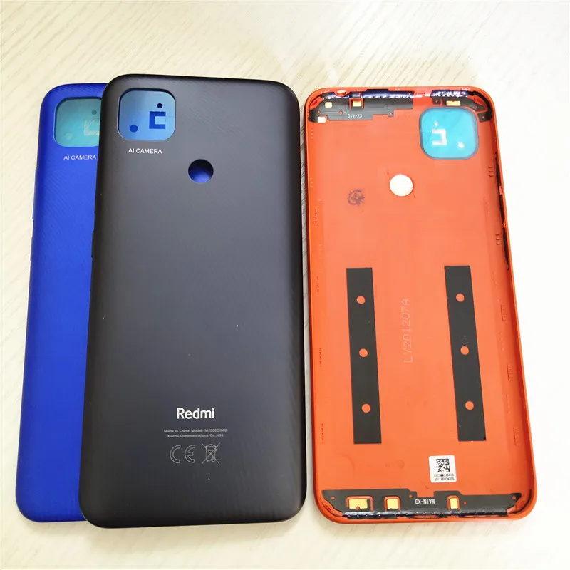 

Original New For Xiaomi Redmi 9C Back Battery Cover Rear Housing Door Case Replacement Repair Spare Parts