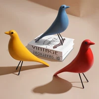 nordic style resin bird figurine home decor modern living room office desk decorative sculpture home decoration ornaments