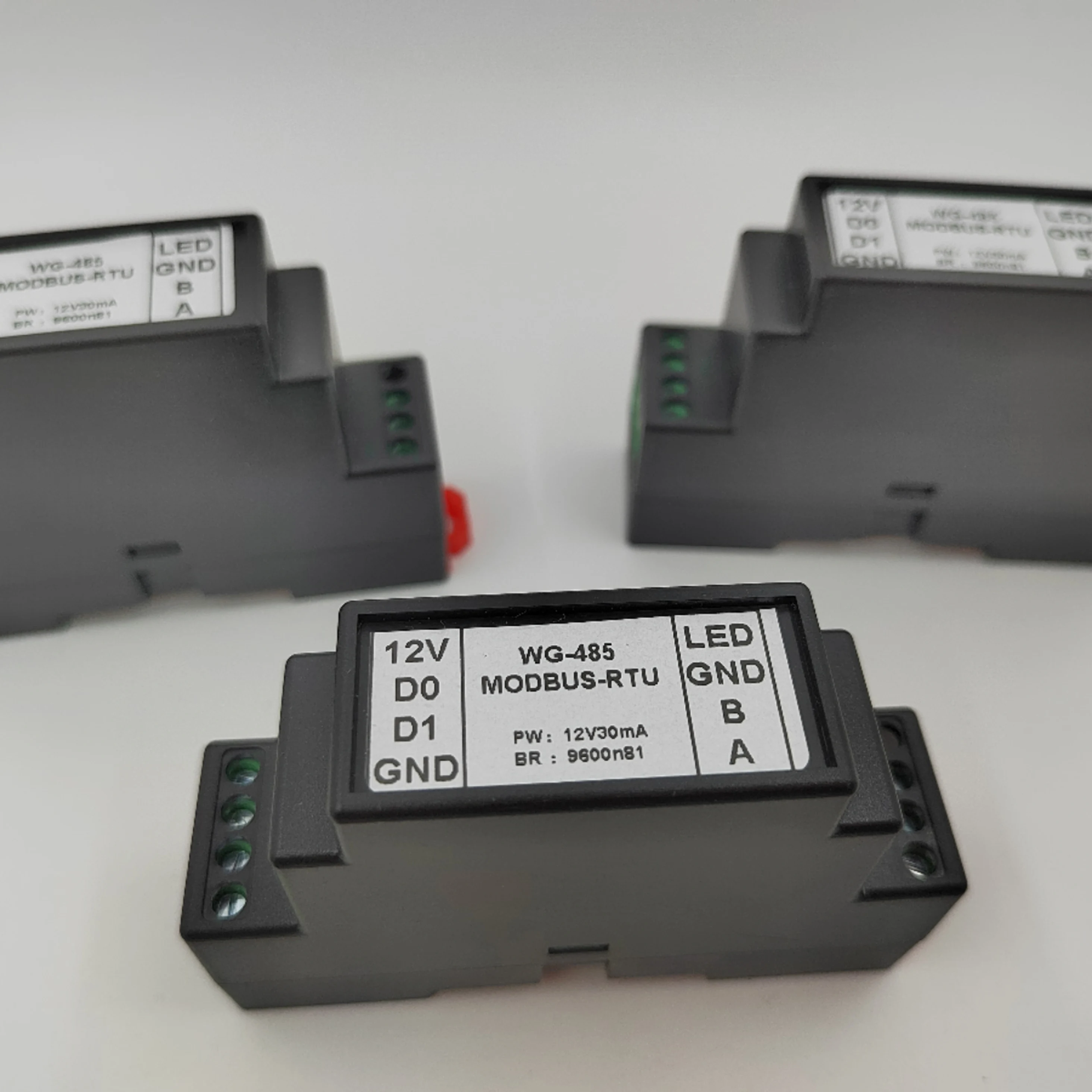 Фото Конвертер Wiegand на DIN-рейку Modbus-RTU, WG в 485 №5