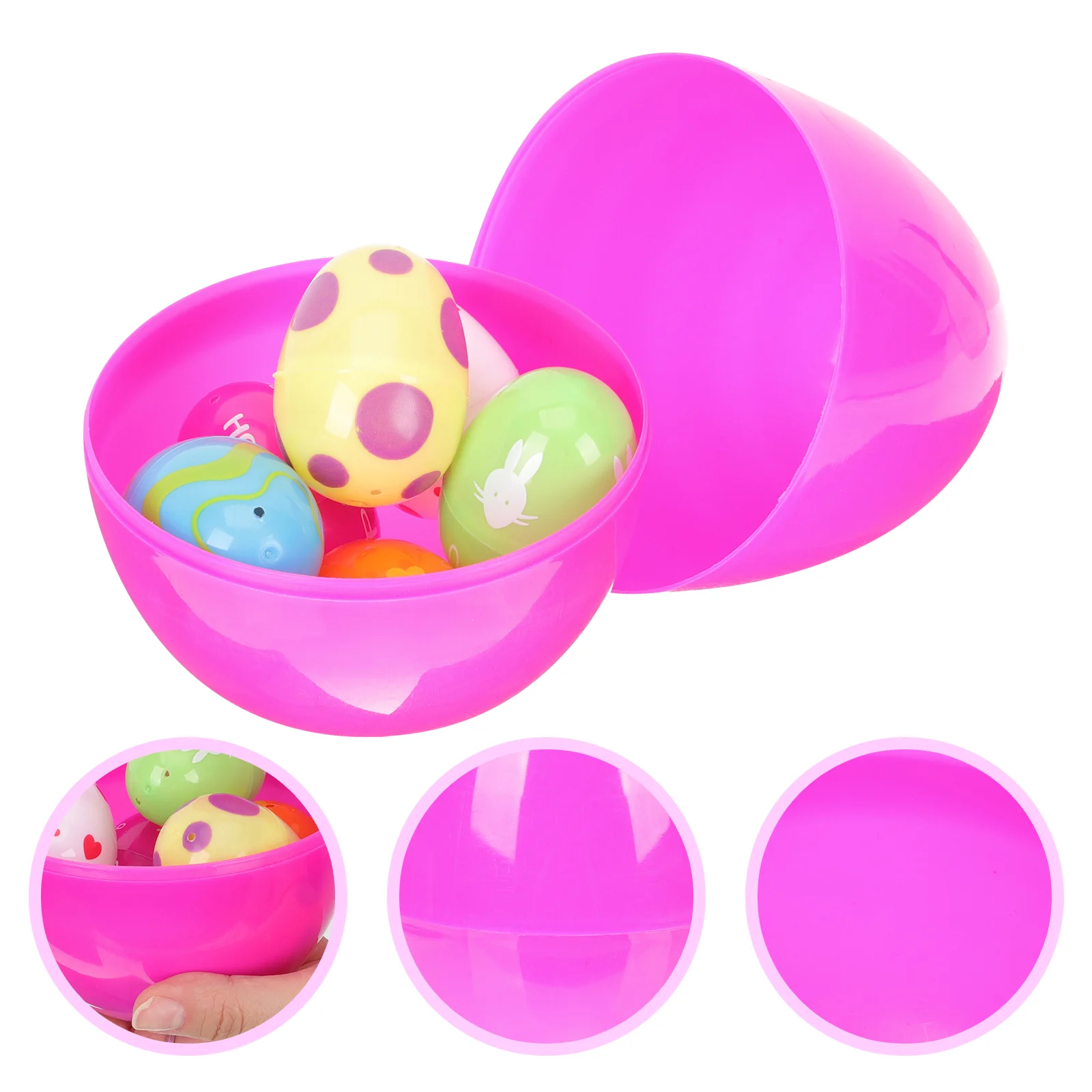 

Easter Eggs Egg Party Favors Stuffers Filler Basket Supplies Matching Surprise Blank Crafts Ornaments Decorations Blind Diy