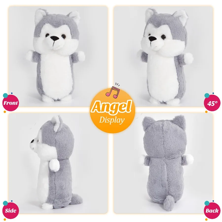 Рисунок 3 - 40 см светящиеся мягкие серые строительные