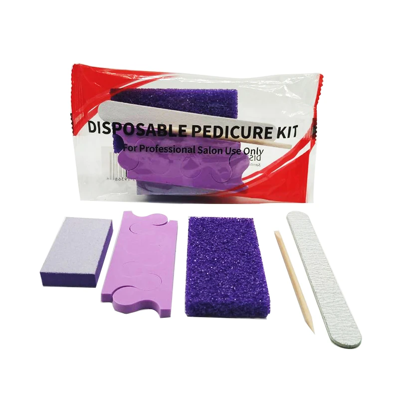 400 Sets Nail Tools Disposal Pedicure Kits For Manicure Nail Tips Disposal Nail Kit Professional Nail Art Toenail Pedicure Kits
