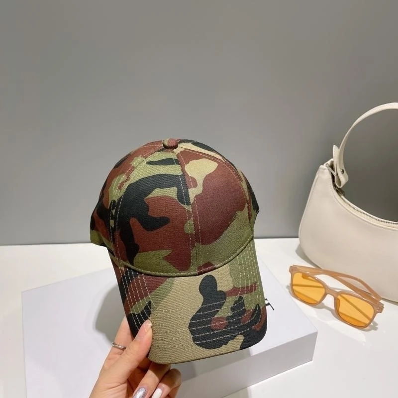

Spring/Summer 23 New Baseball Cap High Quality Designer Hat Camouflage Embroidered Baseball Cap Casual Basics Sports Cap Unisex