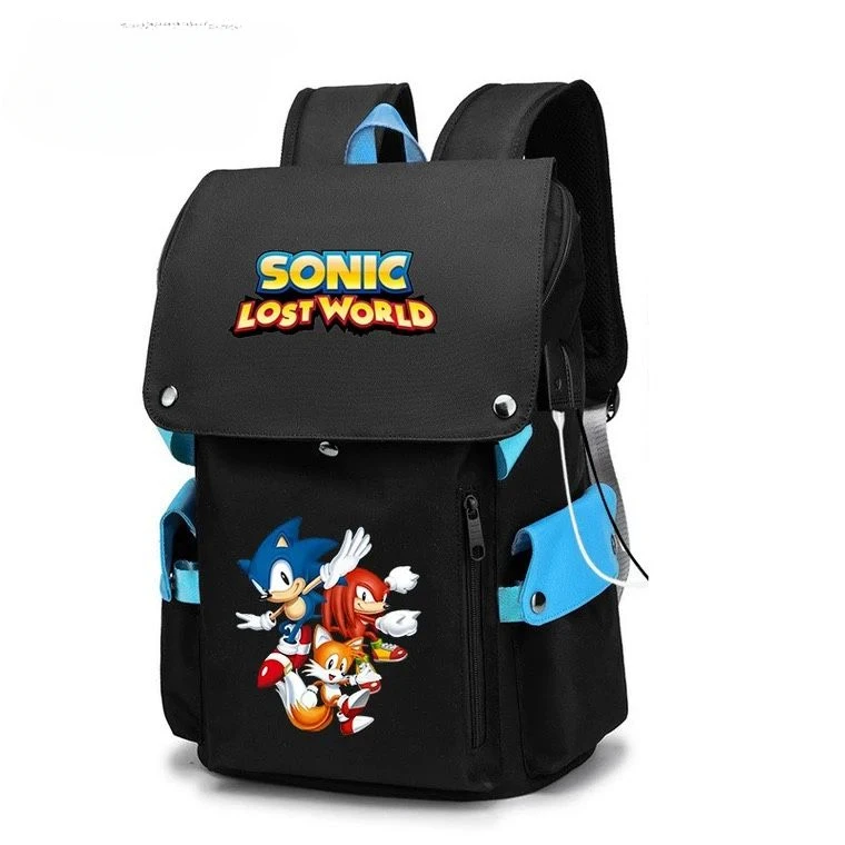 

Sonic Large Capacity Fashionable Backpack Junior High School Student Elementary School Backpack