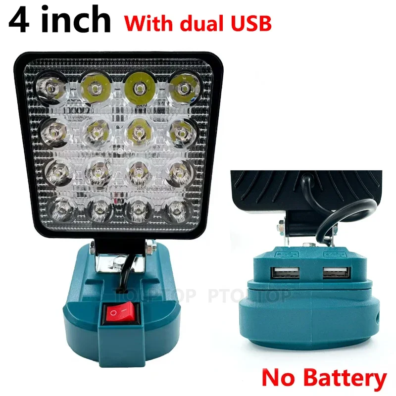 

Портативный LED фонарь для Makita