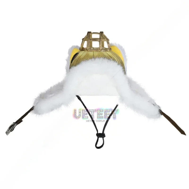 Фото UETEEY Cos Athos Monster Hunter Hat Wilds MHWilds Olivia Palico Косплей Cat Hat MHW Elite Long-haired Palico для домашних животных Кошки №5