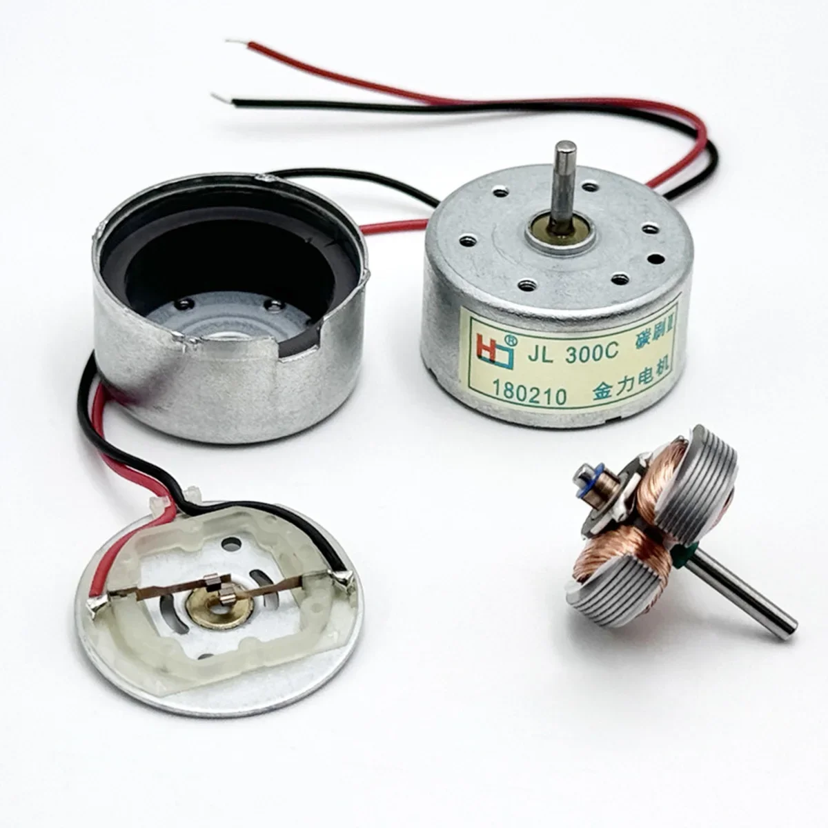3-6 В постоянного тока 12300 об/мин круглый мини-электрический двигатель 300