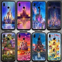 disney castle phone case for huawei y6p y8s y8p y5ii y5 y6 2019 p smart prime pro